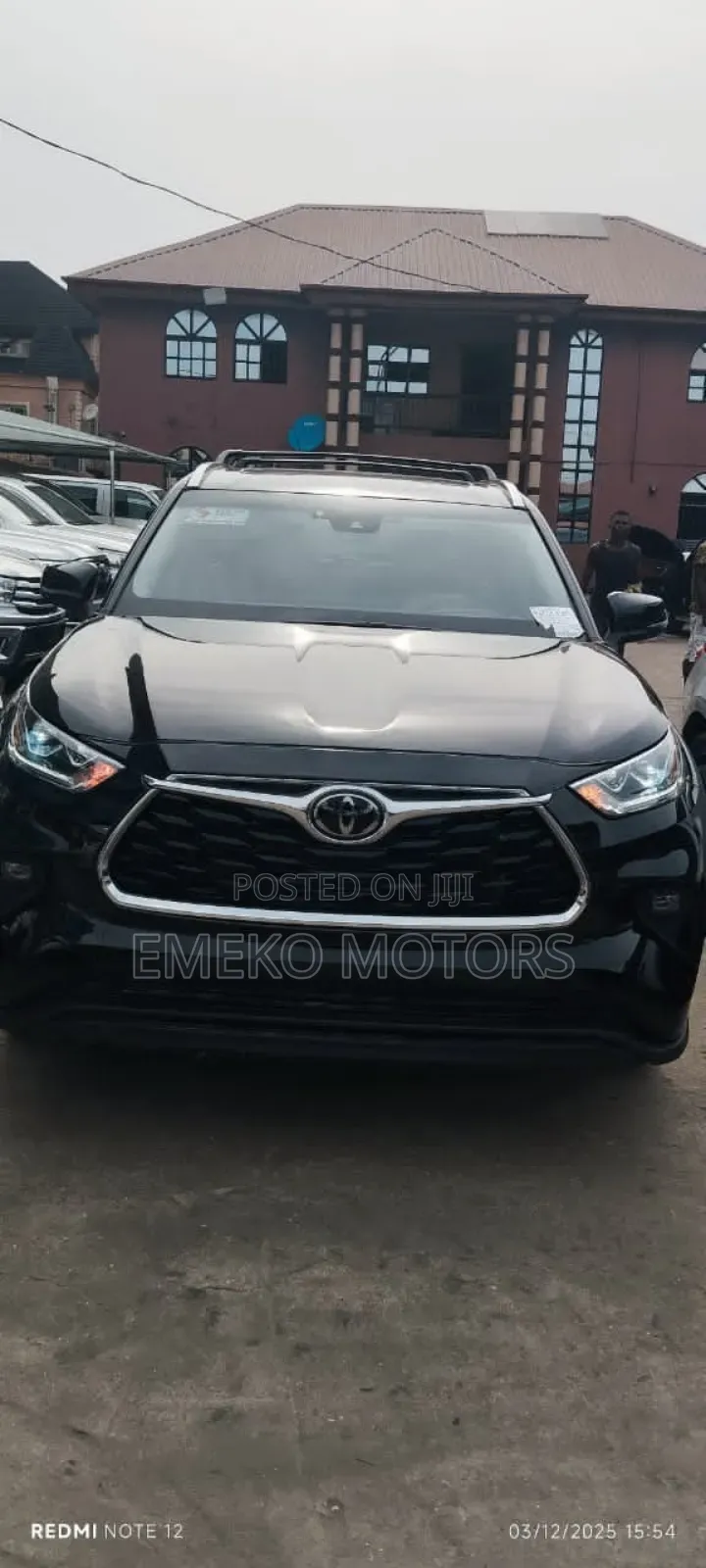 Toyota Highlander XLE 2022 Black