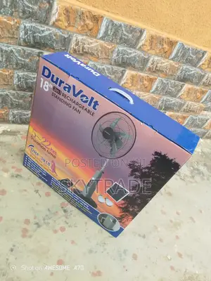 Quality Cool Duravolt (Drf-3918) With 2 Led Bulb 18" STD Fan