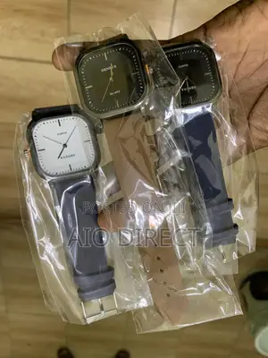 Geneva Wristwatches - Blue Brown
