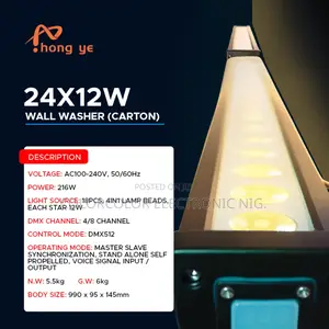 24x12 Led Wall Washer (Cartoon)
