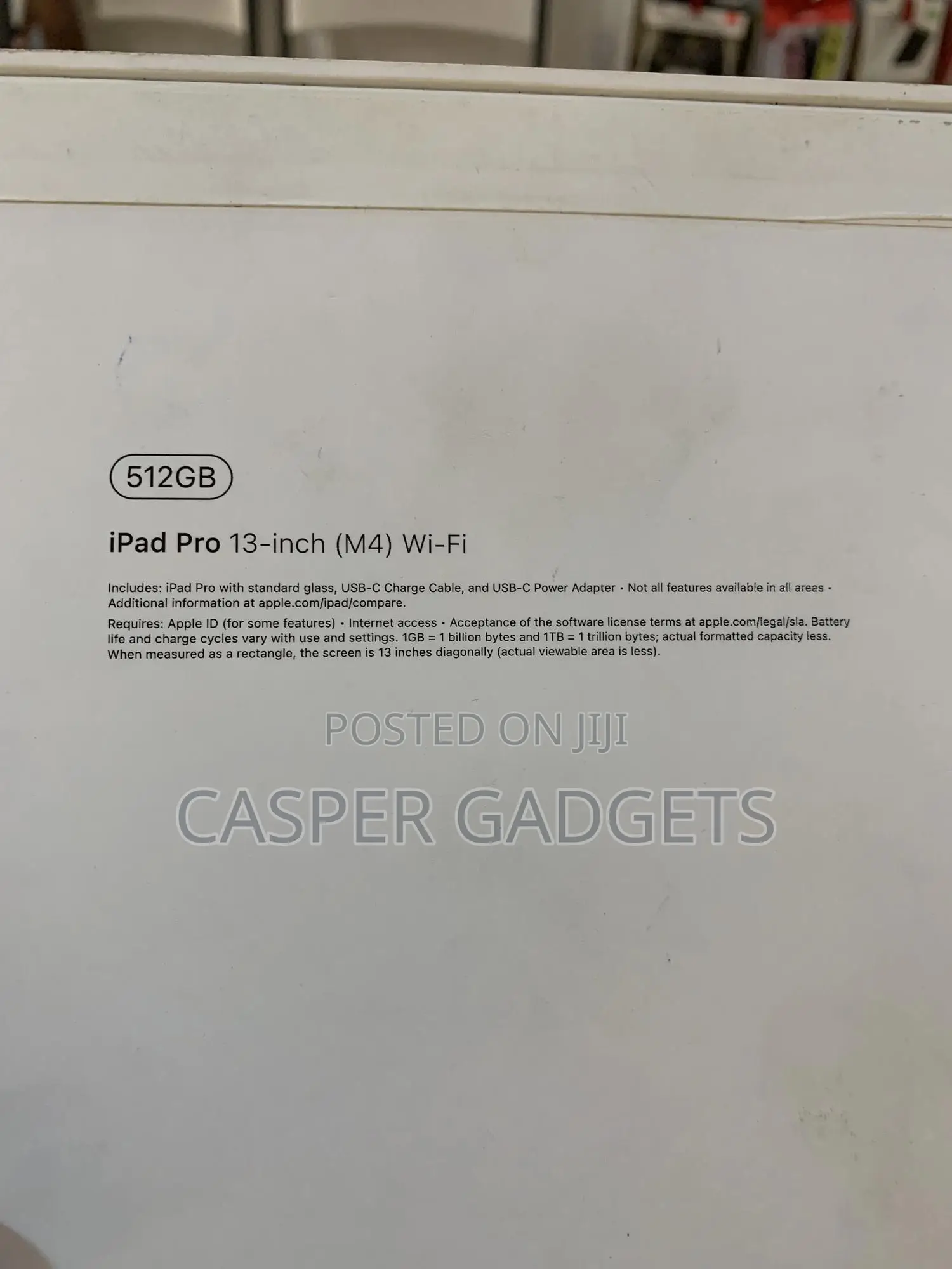 New Apple iPad Pro 13 (2024) 512 GB Black