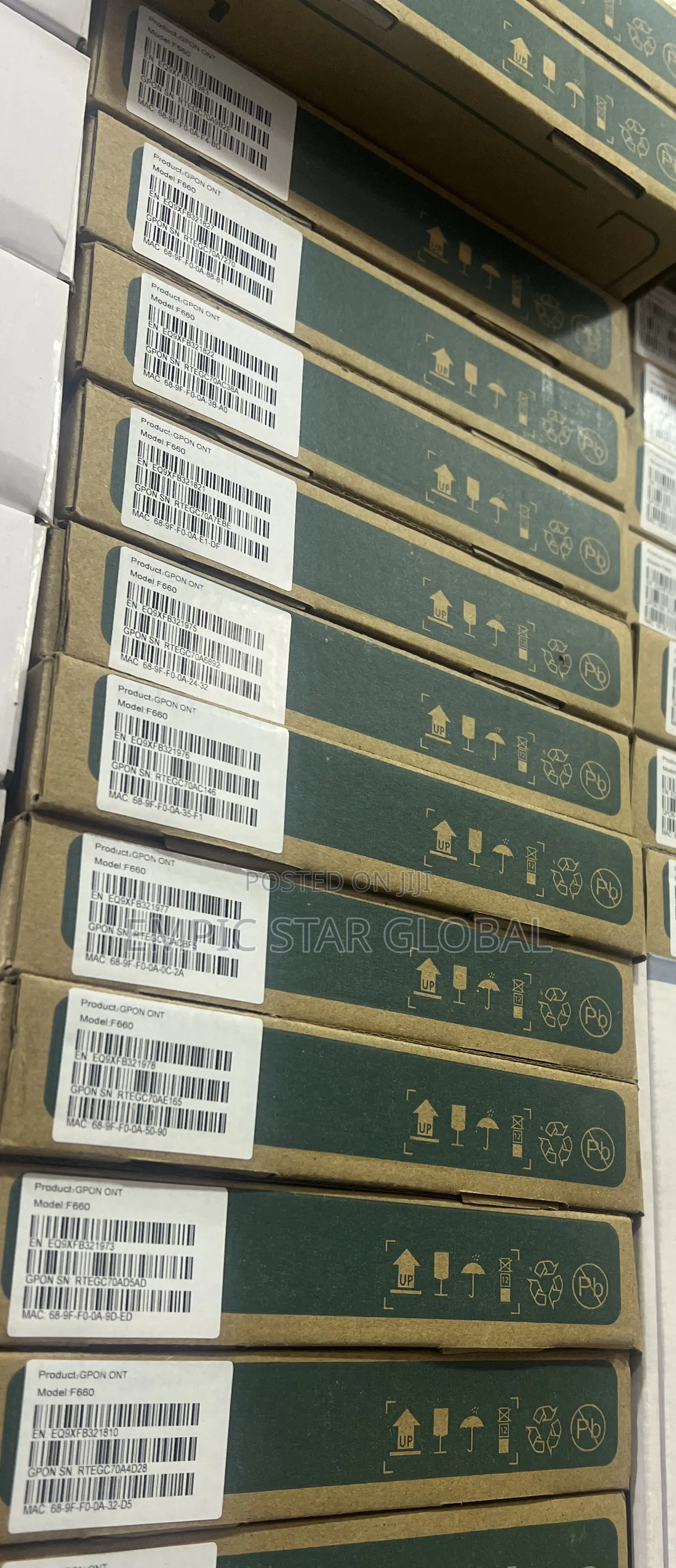 Zte Onu Gpon Ont Router V8 F660