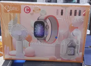 D96 Plus Smartwatch With Hand Fan and Airpod