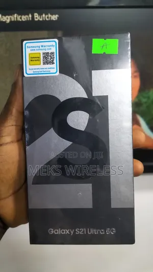 New Samsung Galaxy S21 Ultra 5G 256 GB Silver