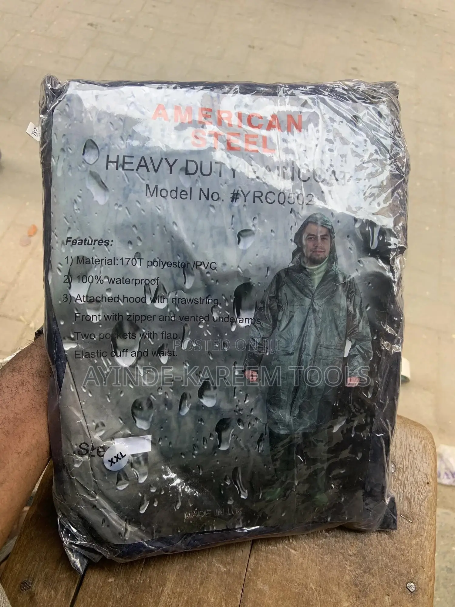 Raincoat Gown(Polyester)