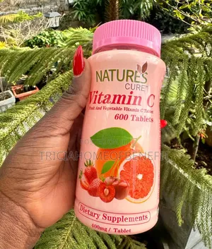 Natures Cure Vitamin C Tablets. 600 Tablets