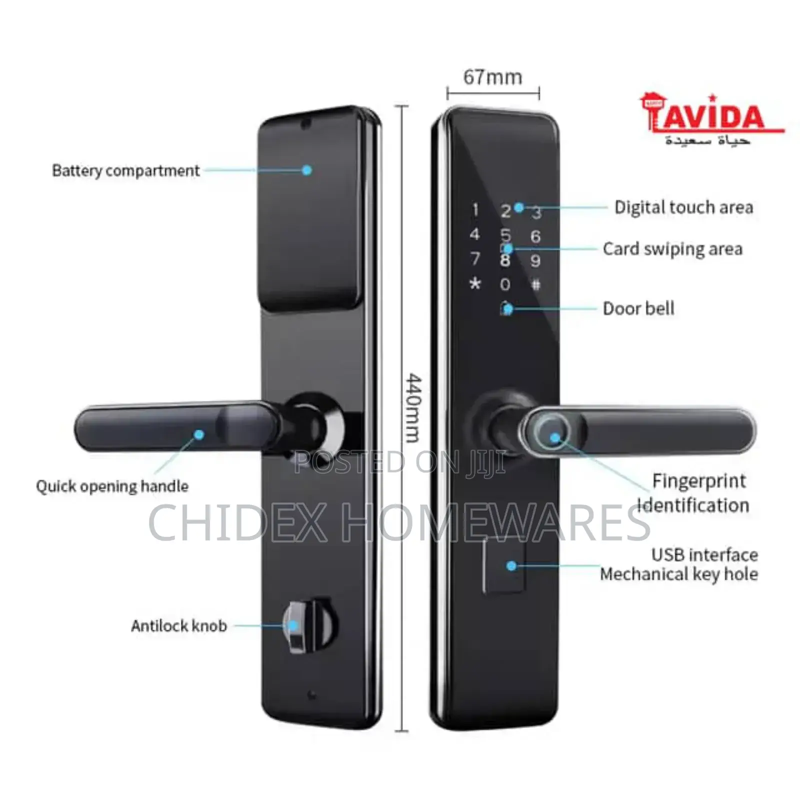 Smart Lock Handle