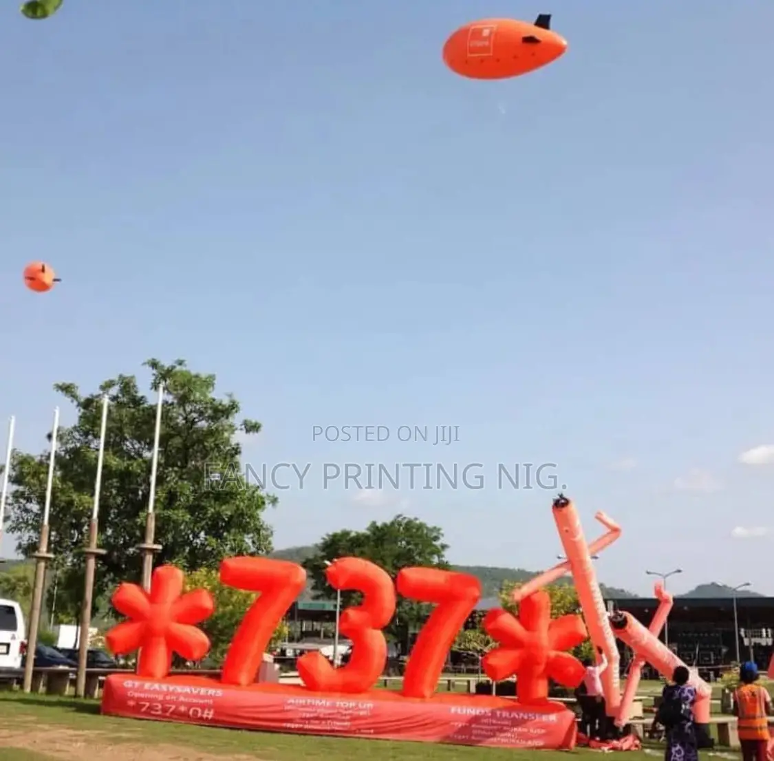 Inflatable Lettering and Messages