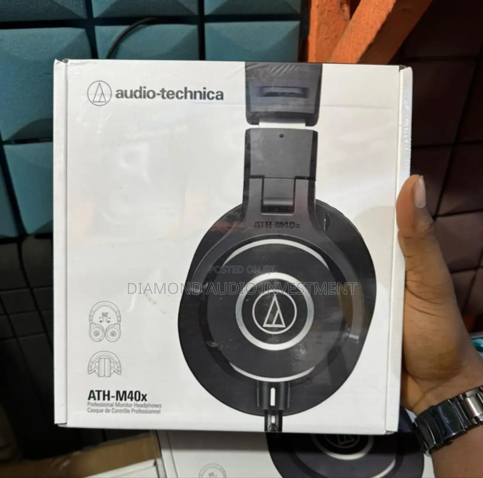 Audio Technica Ath-m40x Headphone