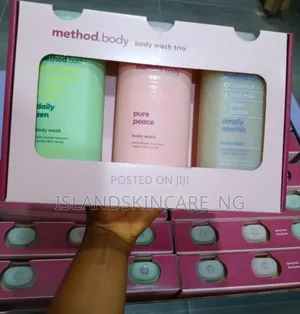 Method Wash Trio Pack Daily Zen,Pure Peace Simply Nourish)