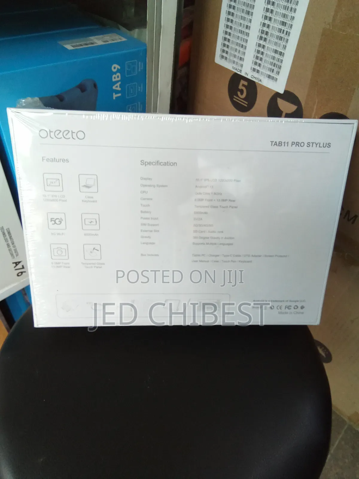 New Oteeto Tab 11 Pro 512 GB Silver