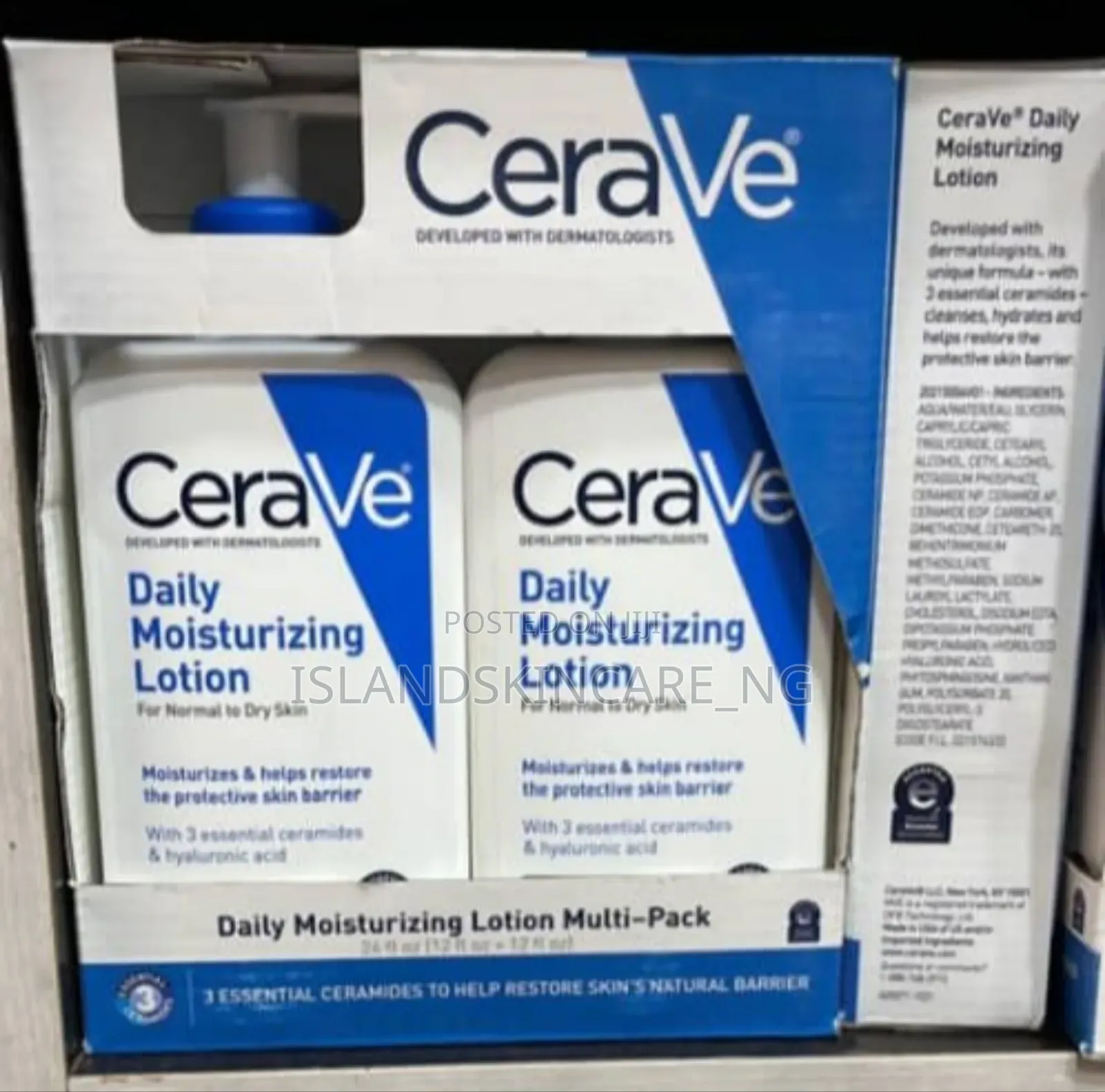 Cerave Daily Moisturising Lotion 12 Fl Oz (355ml) ×2 Us