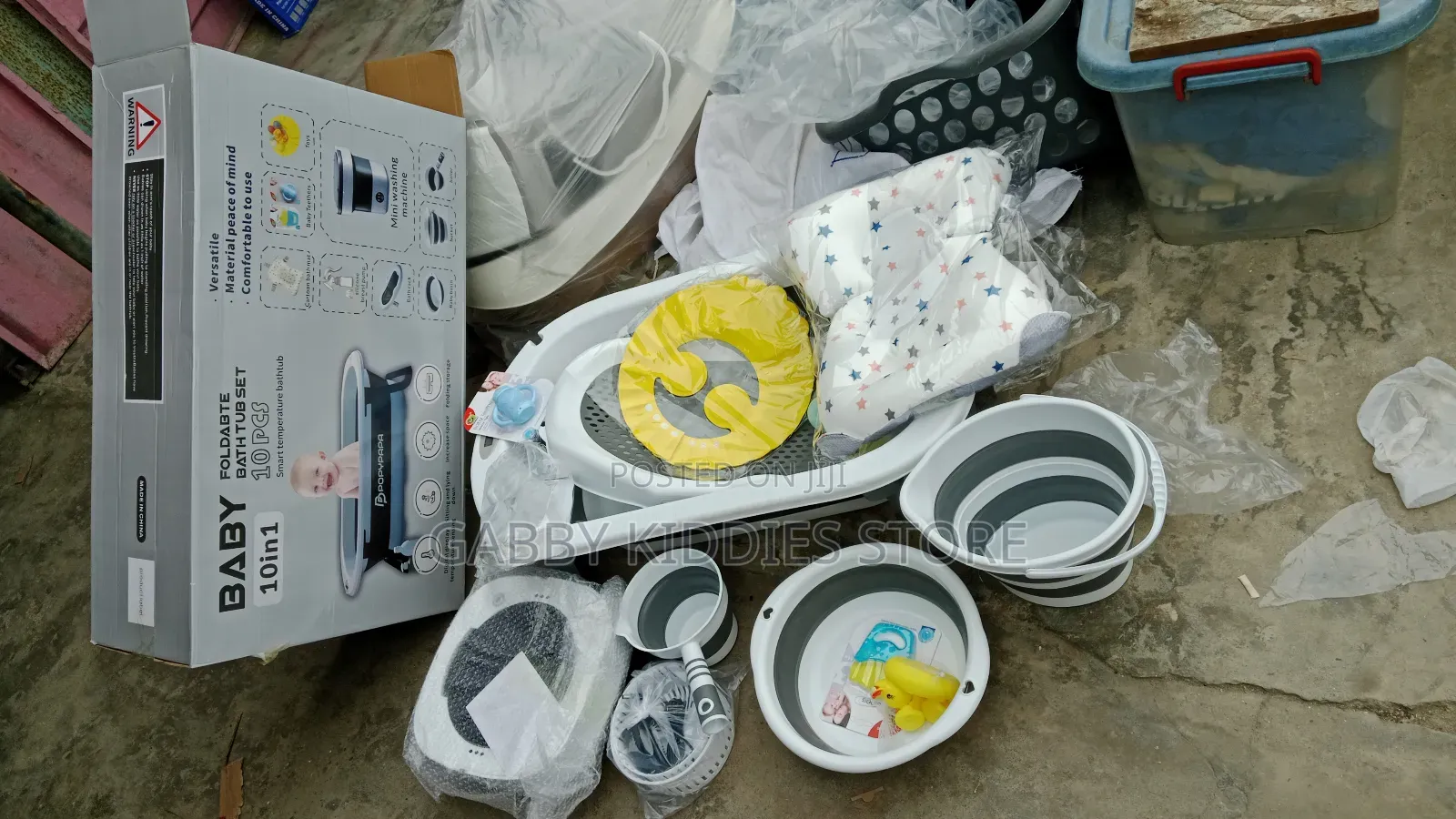 10in1 Foldable Bath Set