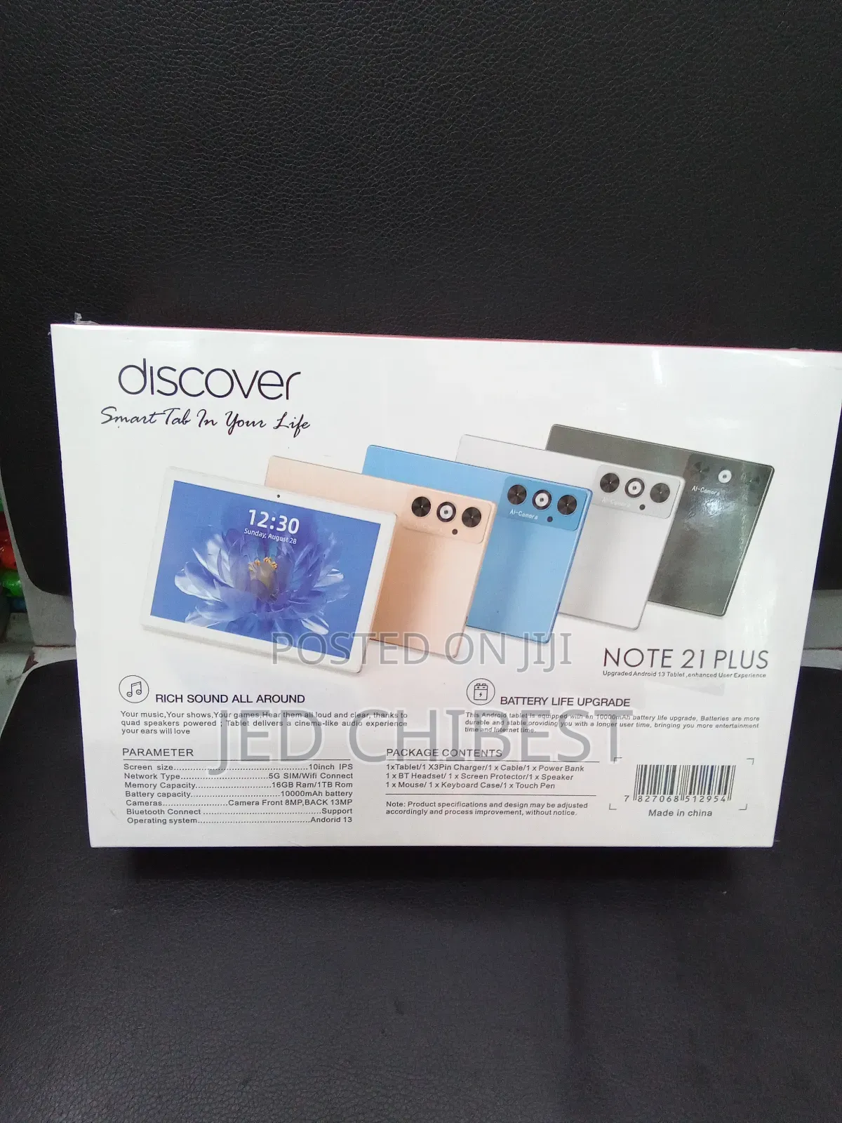 New Discover Note 21 Plus 1 TB Silver