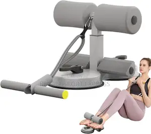 Sit Up Assist With Double Suction,Extra Bar&Resistant Band
