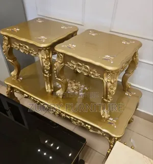 Quality and Imported Royal Center Table With 2 Side Stools