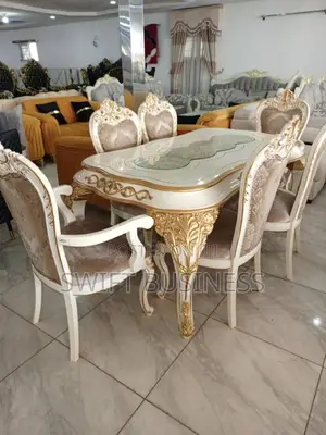 Royal Dining Table Set and Chairs
