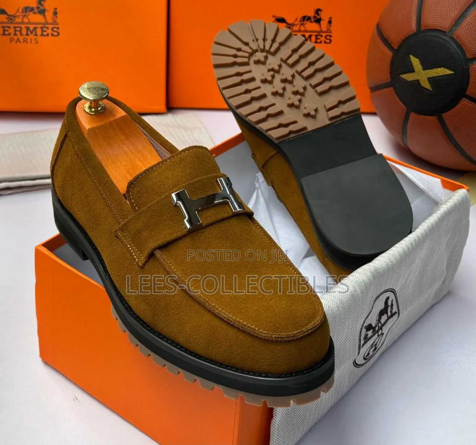 Original Hermes Suede Shoes