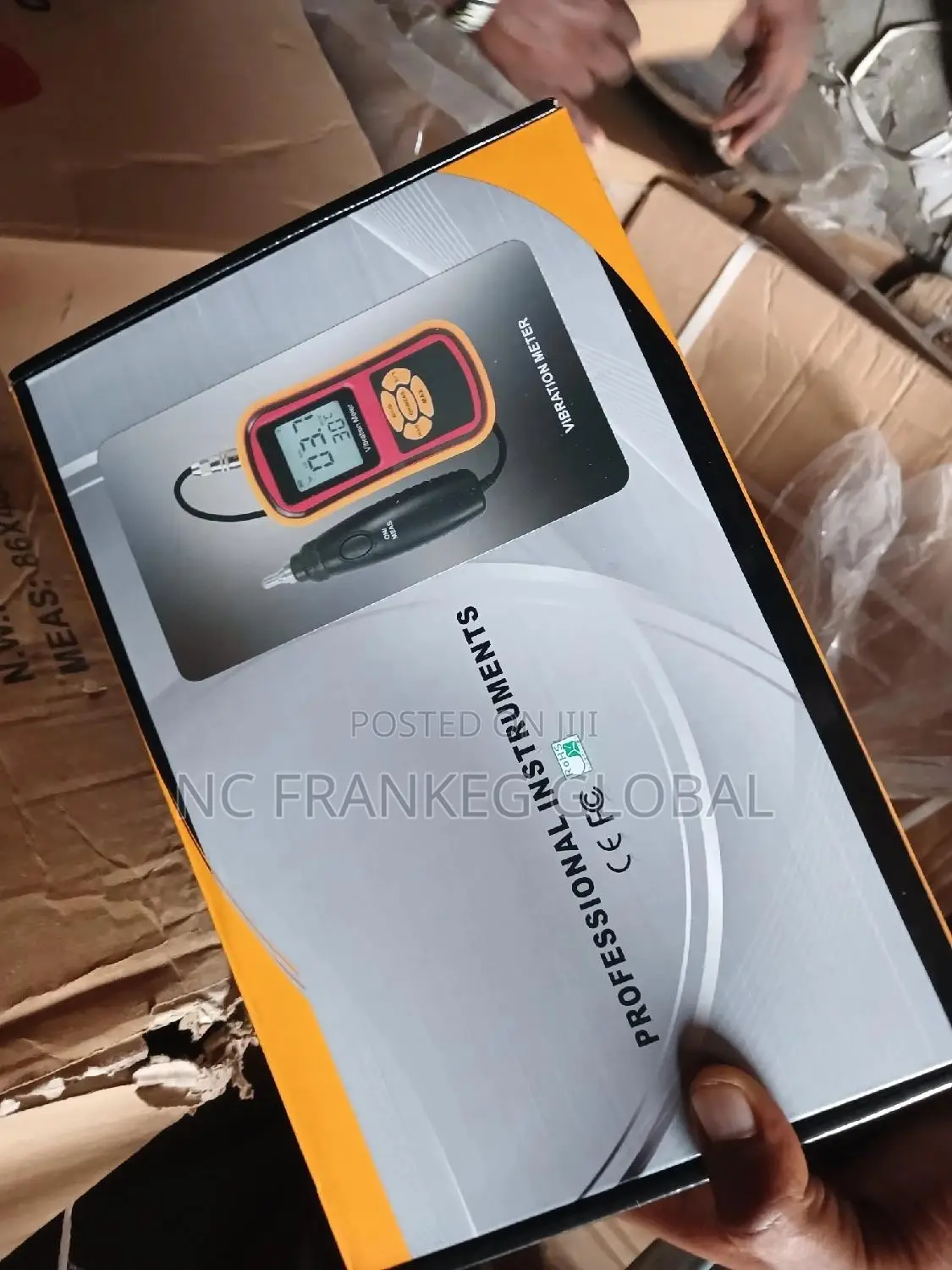 Professional Instruments Vibration Meter