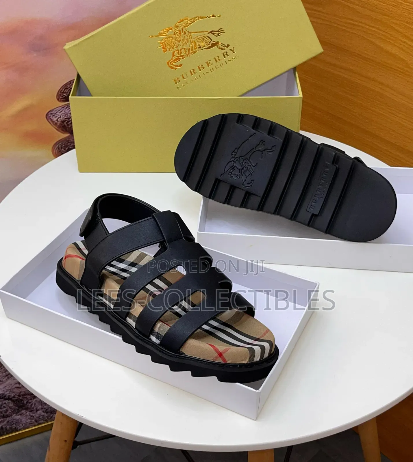 Original and Available Burberry Sandals