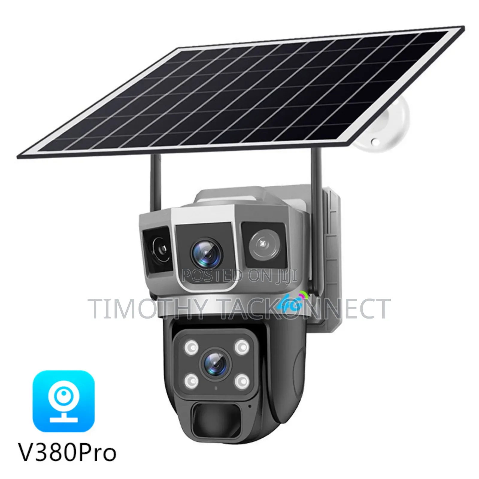 4g Solar Dual Lens Camera