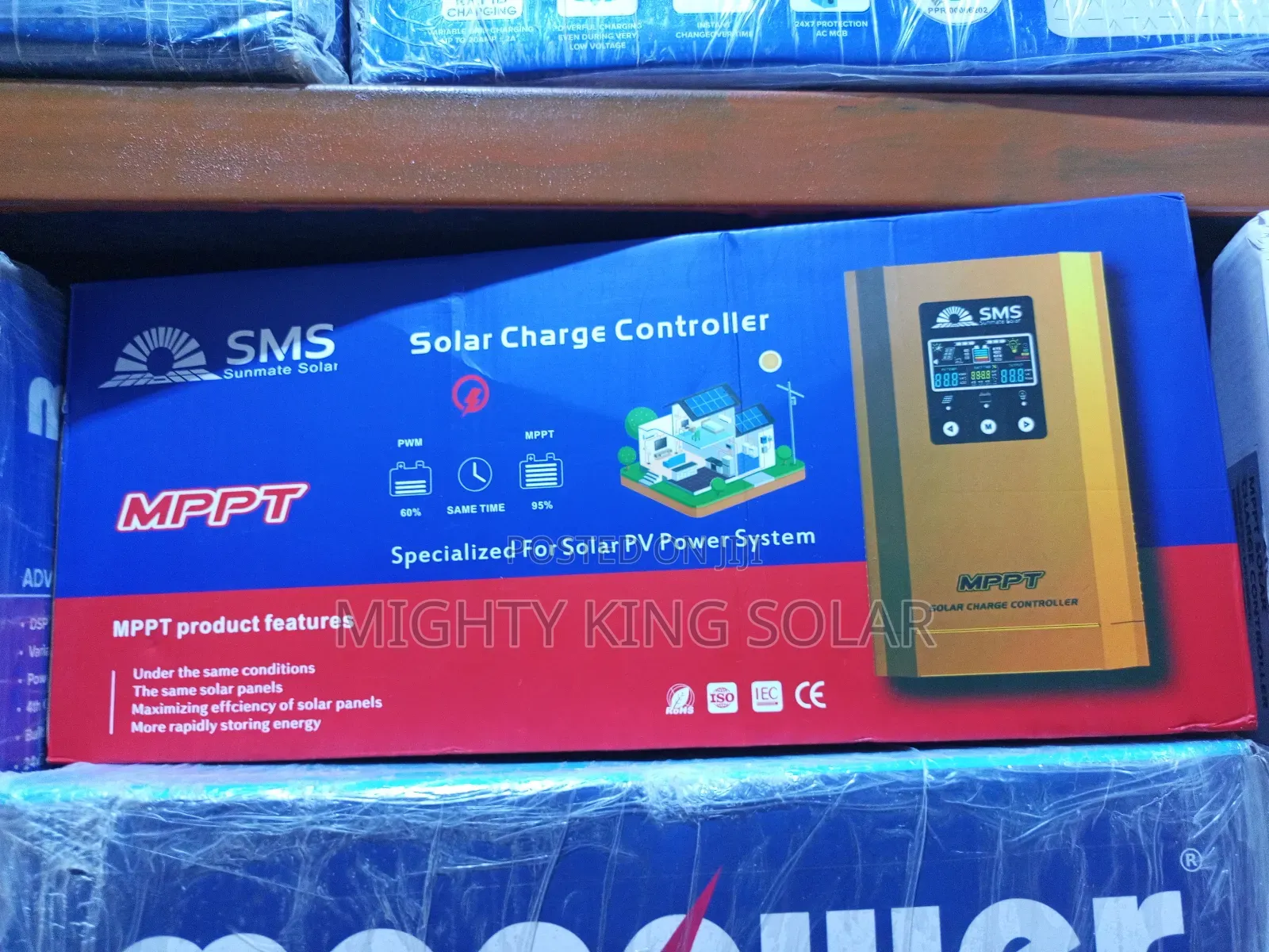 This Is SMS Charging Control 80ah