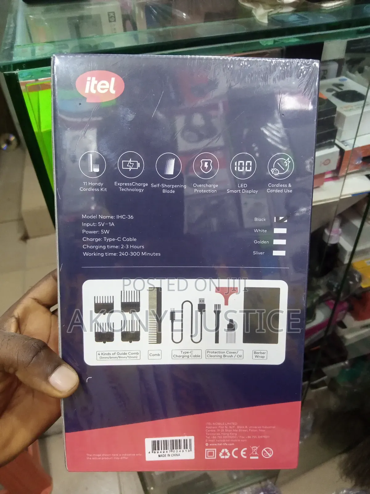 Itel Smart Clipper(Ihc-36)