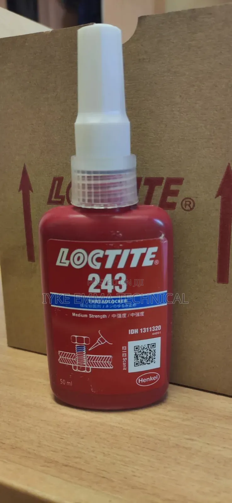 Loctite 243 Threadlocker Medium Strength
