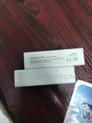 Ubiquiti Instant 48v Poe Adapter With Surge Protection