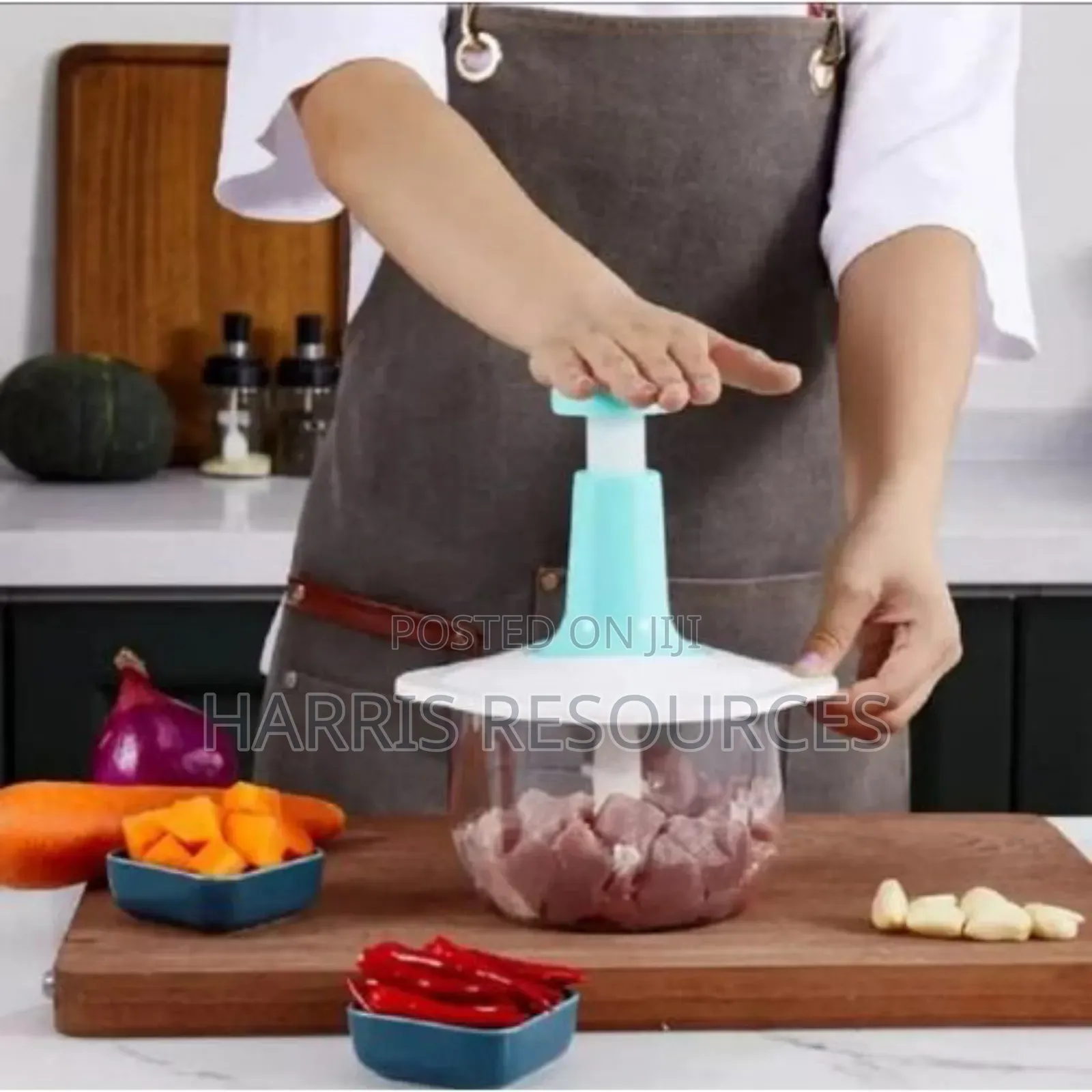 Hand Pat Manual Blender Multi-Purpose Food Processor