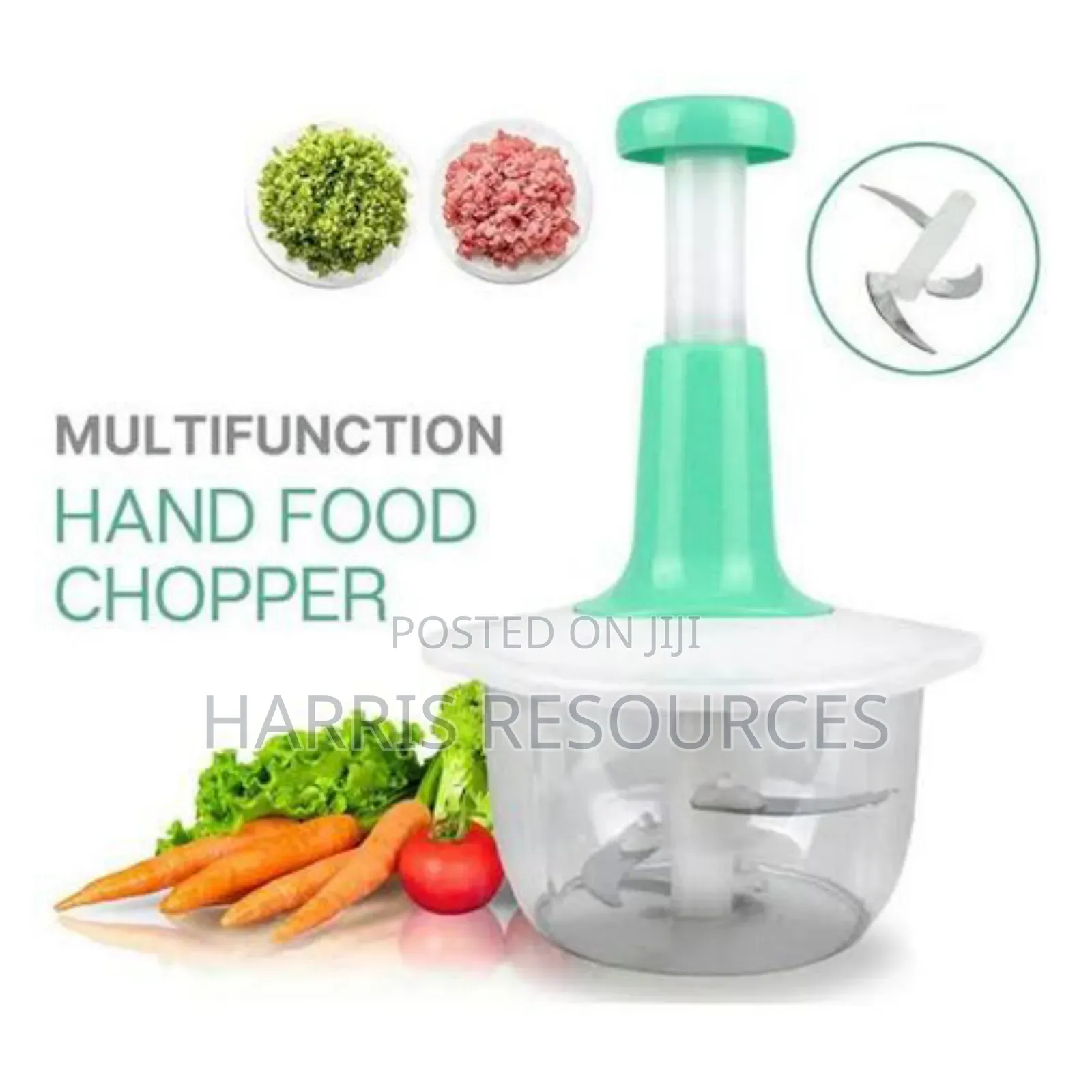 Hand Pat Manual Blender Multi-Purpose Food Processor