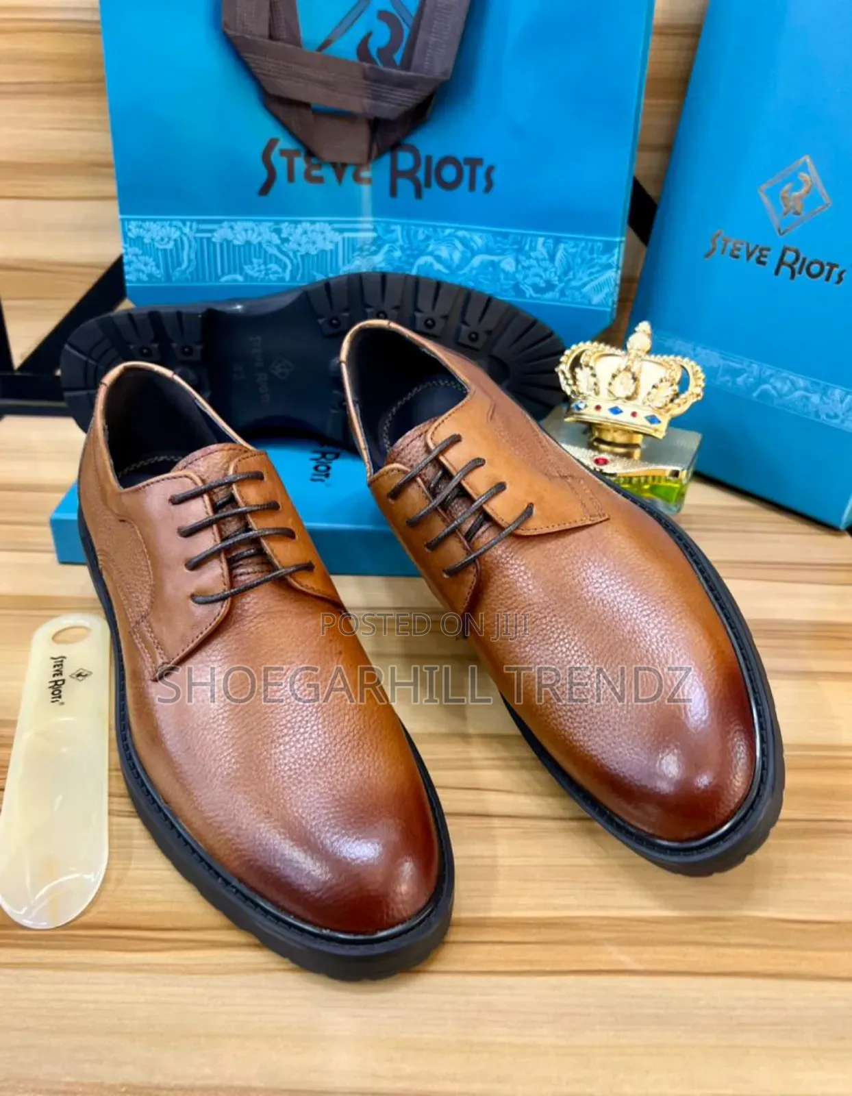 Men's Leather Lace Shoes
