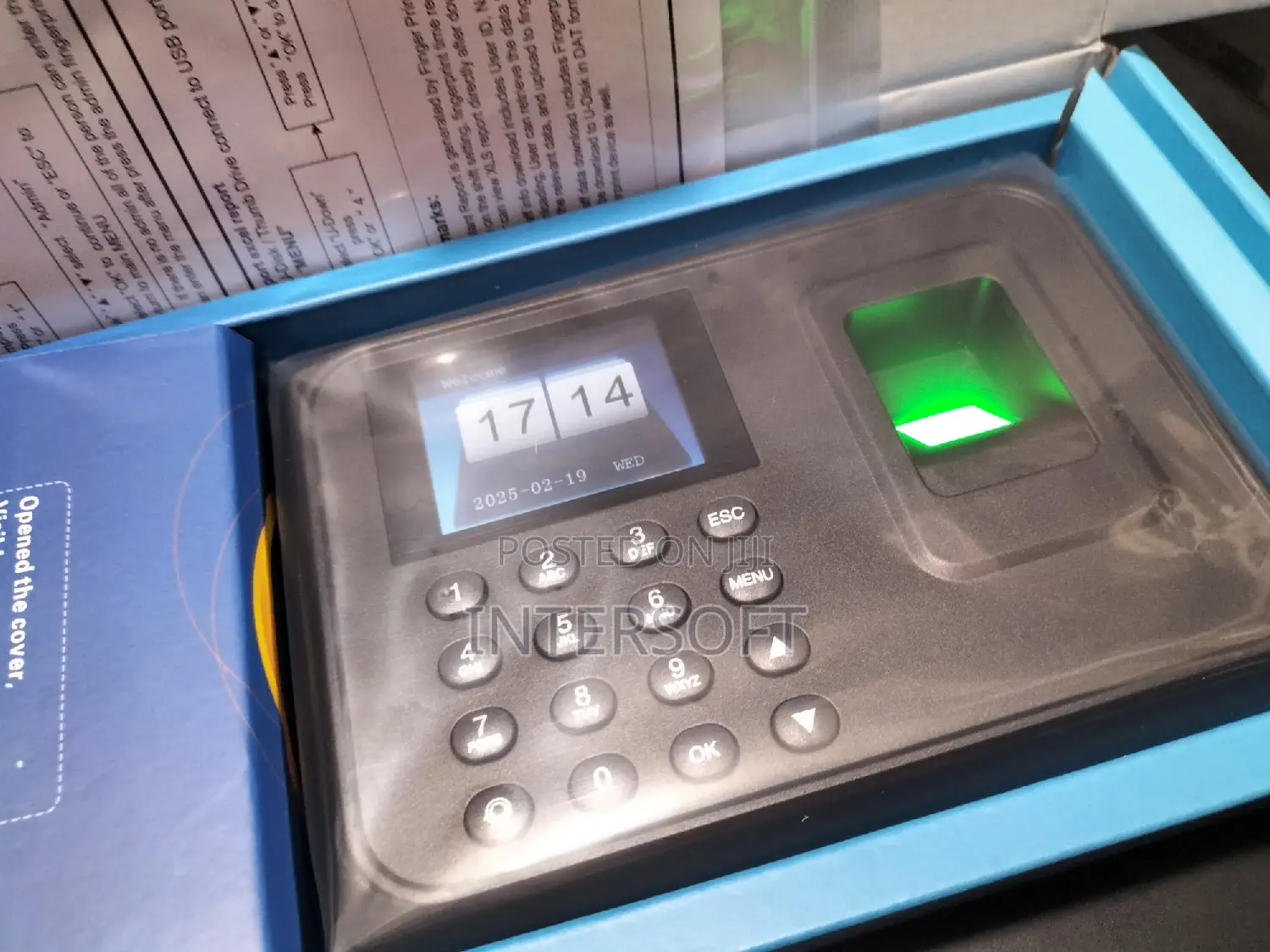 Time Clock Machine Biometric Fingerprint Attendance Machine