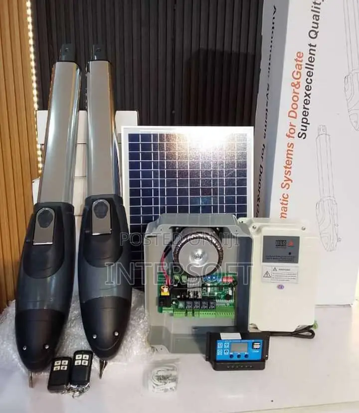 Automatic Gate Opener With Remote Complete Kit for Swing Gat