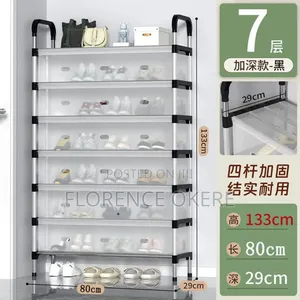 7 Steps Shoe Rack With Cover