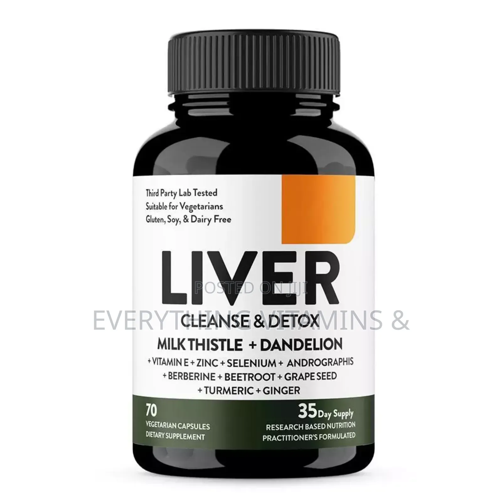 Liver Cleanse/Detox Supplement (70 Capsules)