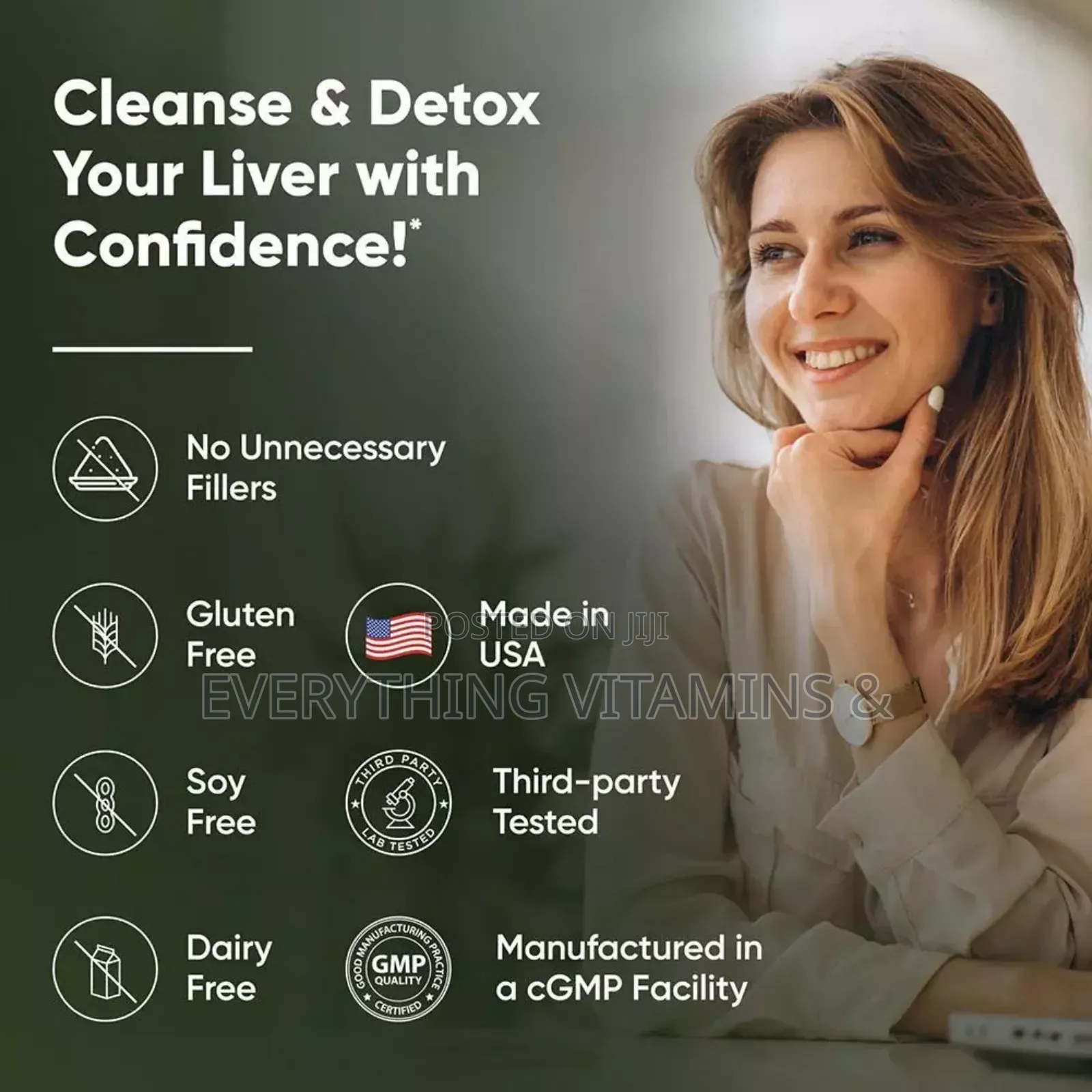 Liver Cleanse/Detox Supplement (70 Capsules)