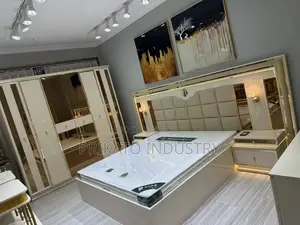 Classic Led Bedroom Frame and Interior Deco