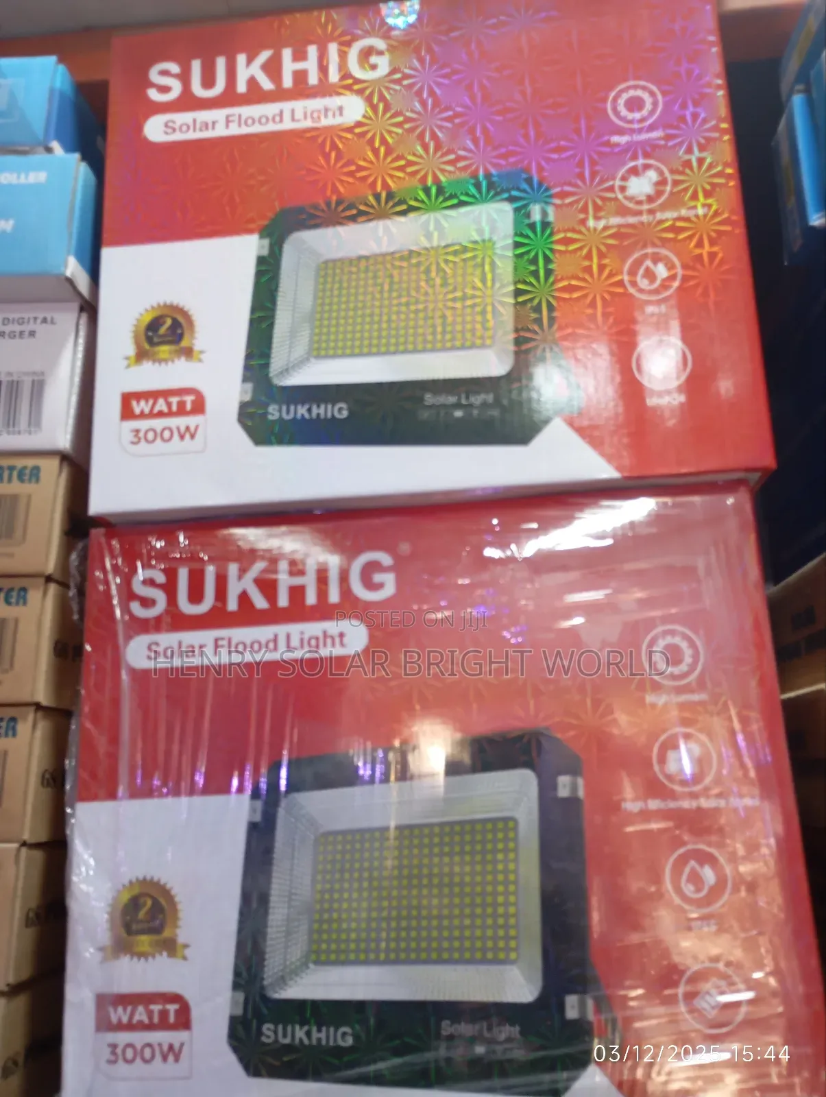 Sukhig Solar Flood Lights 300w