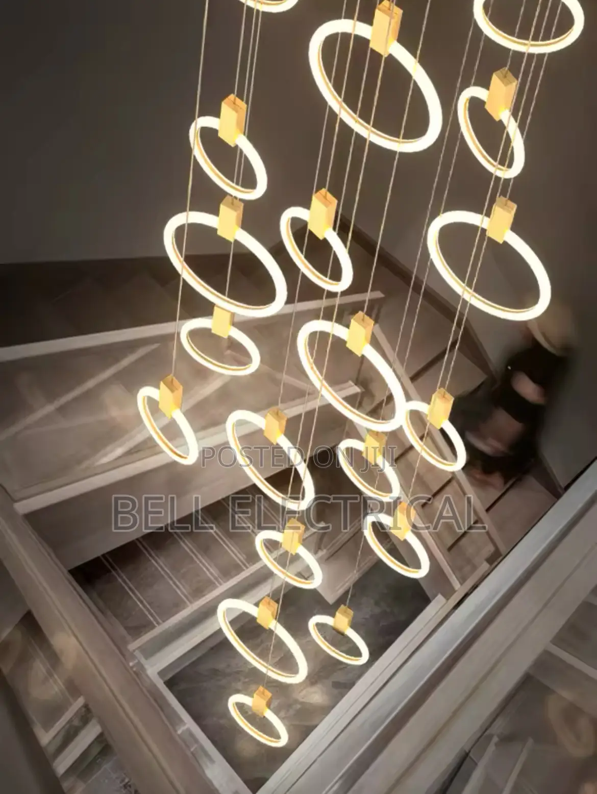 Modern Led Ring Chandelier