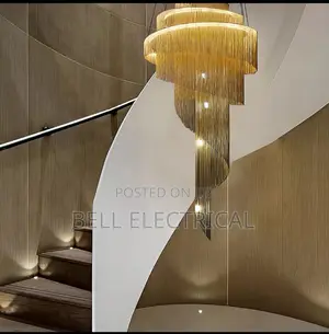 Aluminum Chain Chandelier
