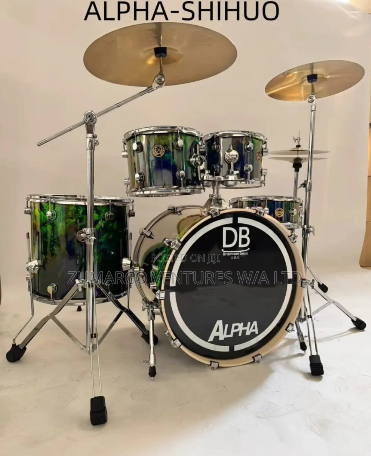 Db Alpha_shihou Professional Drum Set