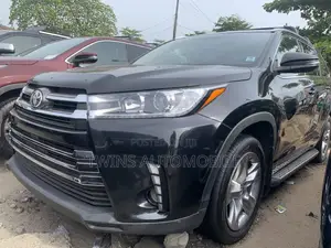 Toyota Highlander Limited V6 4x4 (3.5L 6cyl 6A) 2016 Black