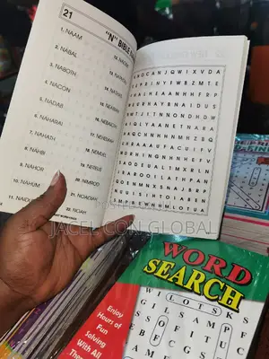 Puzzle Books or Word Search Books