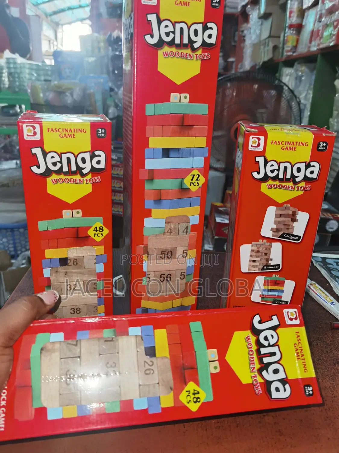72pcs or 48pcs Jenga Game