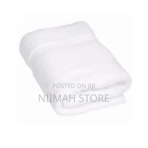 100% Cotton Thick White Towel - King Size