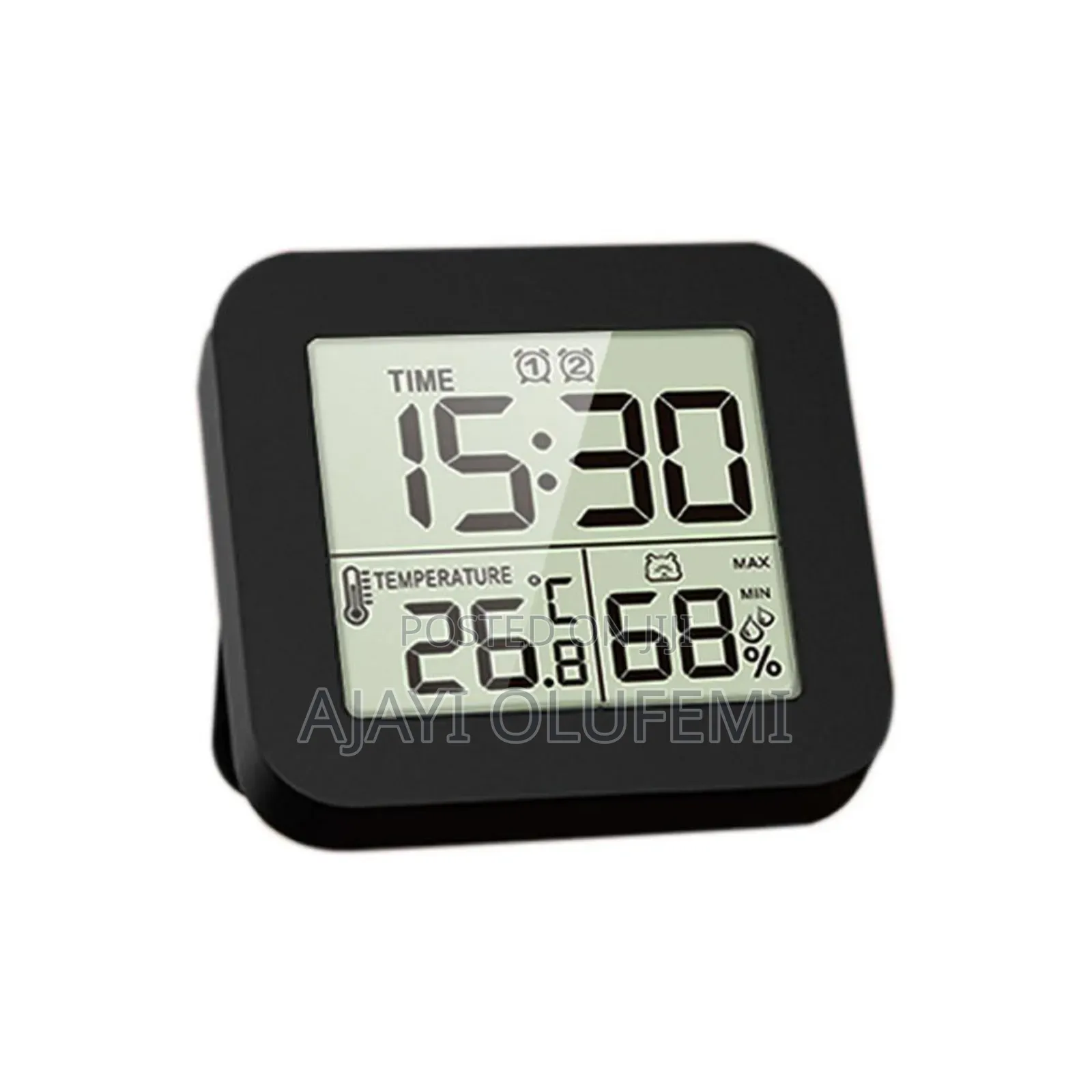 Digital Alarm / Temperature Humidity Display Clock.
