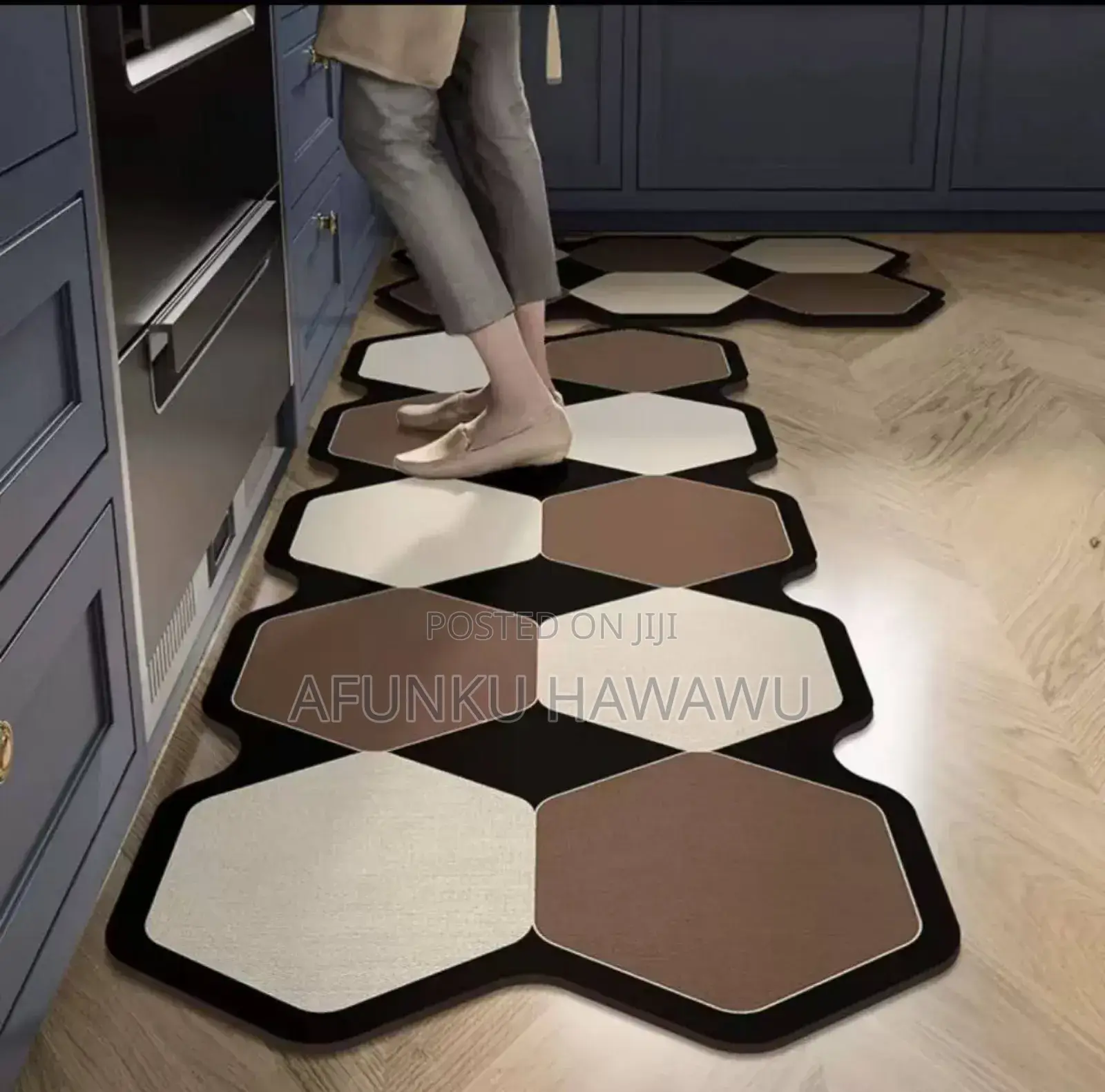 Silicone Absorbent Kitchen Runner Mat
