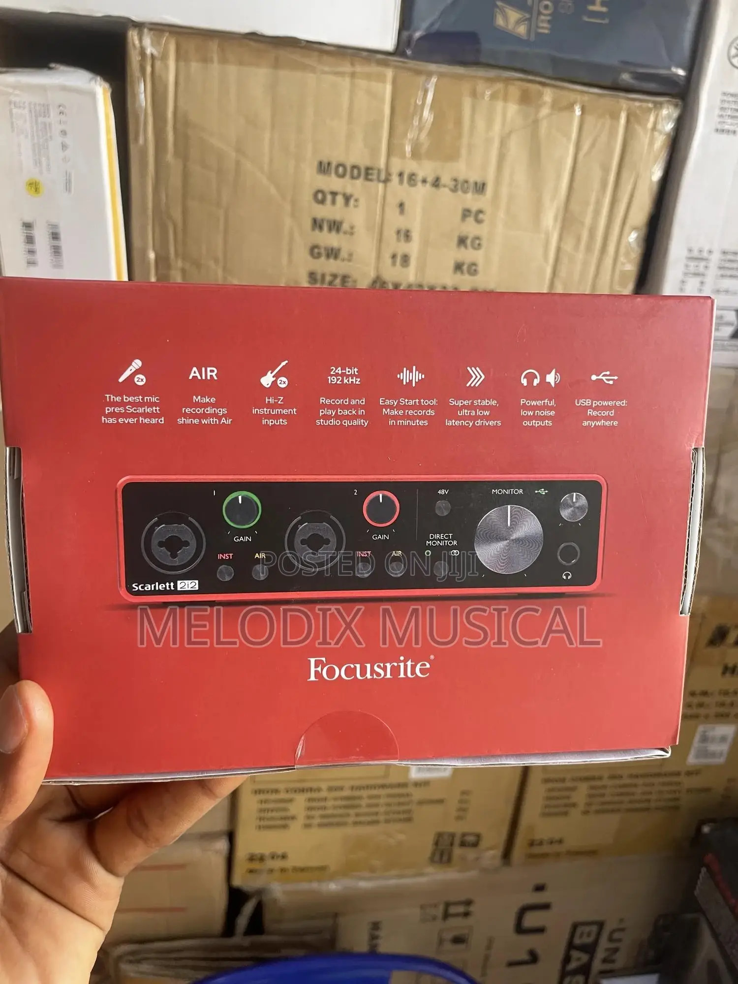 Focusrite Scarlett 2i2 Audio Interface 3rd Gen