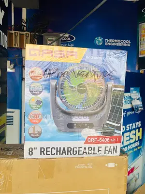 Qasa Table Solar Fan 8’’